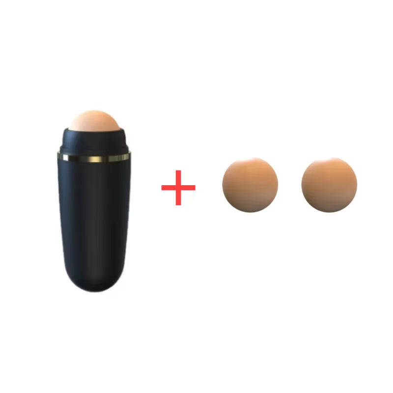 1Pcs Face Oil Absorbing Roller Skin Care Tool Volcanic Stone Oil Absorber Washable Facial Oil Removing Care Skin Makeup Tool