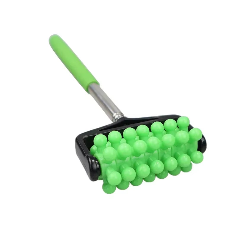 Back Scratcher Telescopic Massage Roller Relaxing Hand Massage Tool Reflexology Face Hand Foot Back Body Therapy Roller Massage