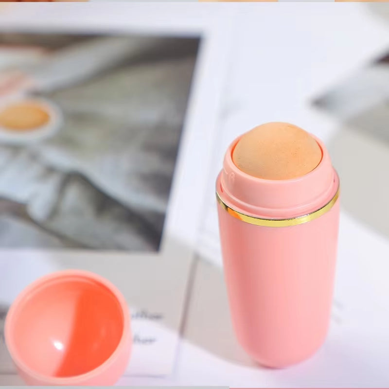 1Pcs Face Oil Absorbing Roller Skin Care Tool Volcanic Stone Oil Absorber Washable Facial Oil Removing Care Skin Makeup Tool