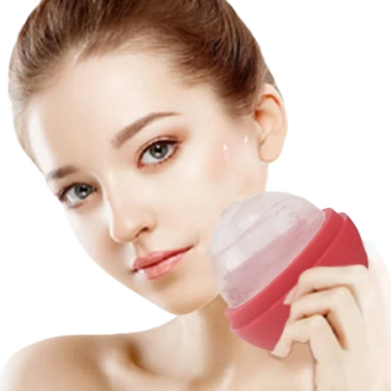1Pc Ice Roller for Face and Eye, Ice Face Roller, Facial Beauty Ice Roller Skin Care Tools, Ice Facial Cube, Silicone Ice Mold F