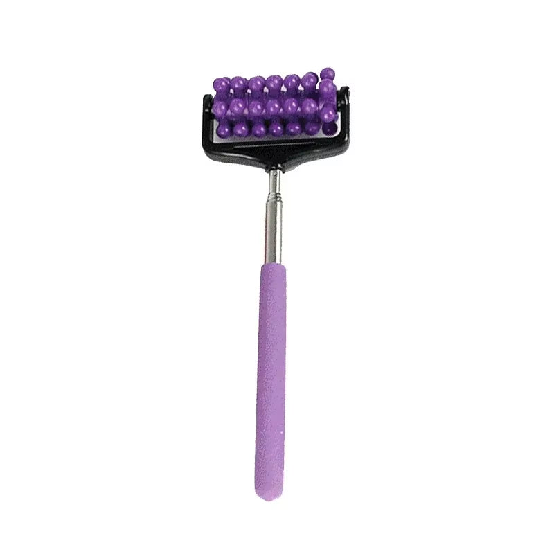 Back Scratcher Telescopic Massage Roller Relaxing Hand Massage Tool Reflexology Face Hand Foot Back Body Therapy Roller Massage