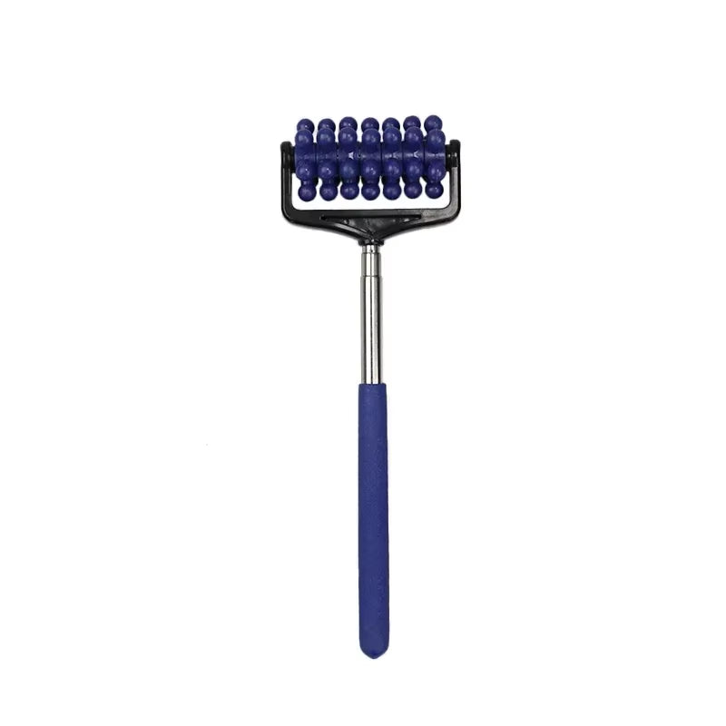 Back Scratcher Telescopic Massage Roller Relaxing Hand Massage Tool Reflexology Face Hand Foot Back Body Therapy Roller Massage