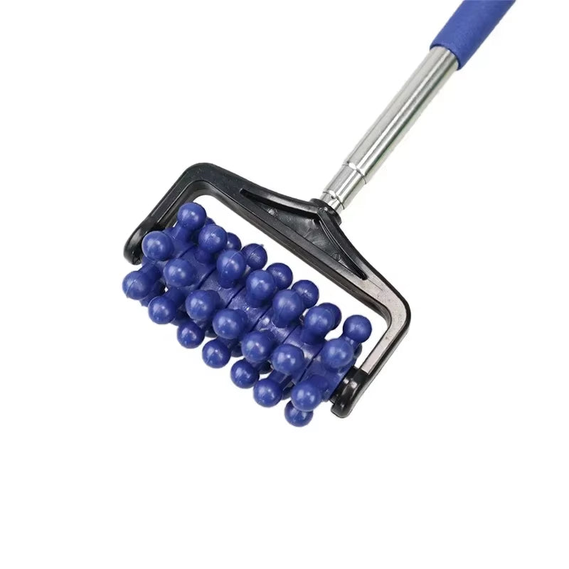 Back Scratcher Telescopic Massage Roller Relaxing Hand Massage Tool Reflexology Face Hand Foot Back Body Therapy Roller Massage
