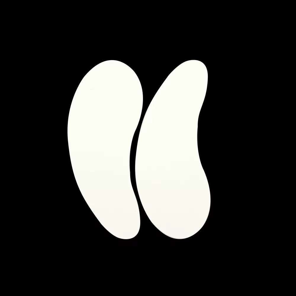 Hot 1Pair Reusable under Eyelash Pads Silicone Stripe Lash Lift Eyelash Extension Eye Patches under Eye Gel Patch Makeup Tools