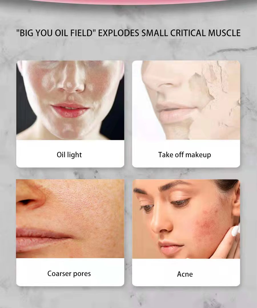 1Pcs Face Oil Absorbing Roller Skin Care Tool Volcanic Stone Oil Absorber Washable Facial Oil Removing Care Skin Makeup Tool