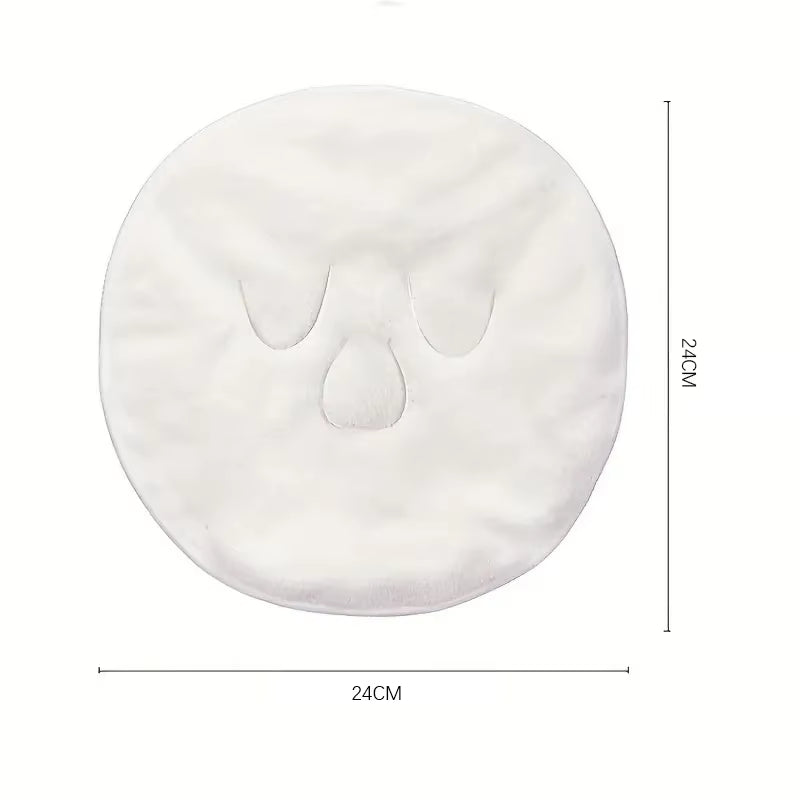 Facial Wrap, Hot Towel Mask, Reusable Facial Steamer for Hot and Cold Skin Care, Moisturizing Facial Steamer